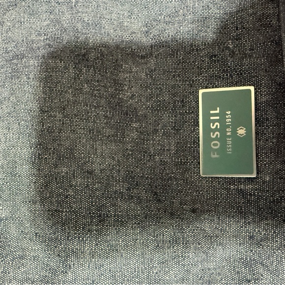 Beautifully Fossil denim backpack. Like new condition. - Picture 3 of 4